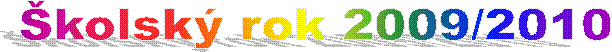 Školsk rok 2009/2010